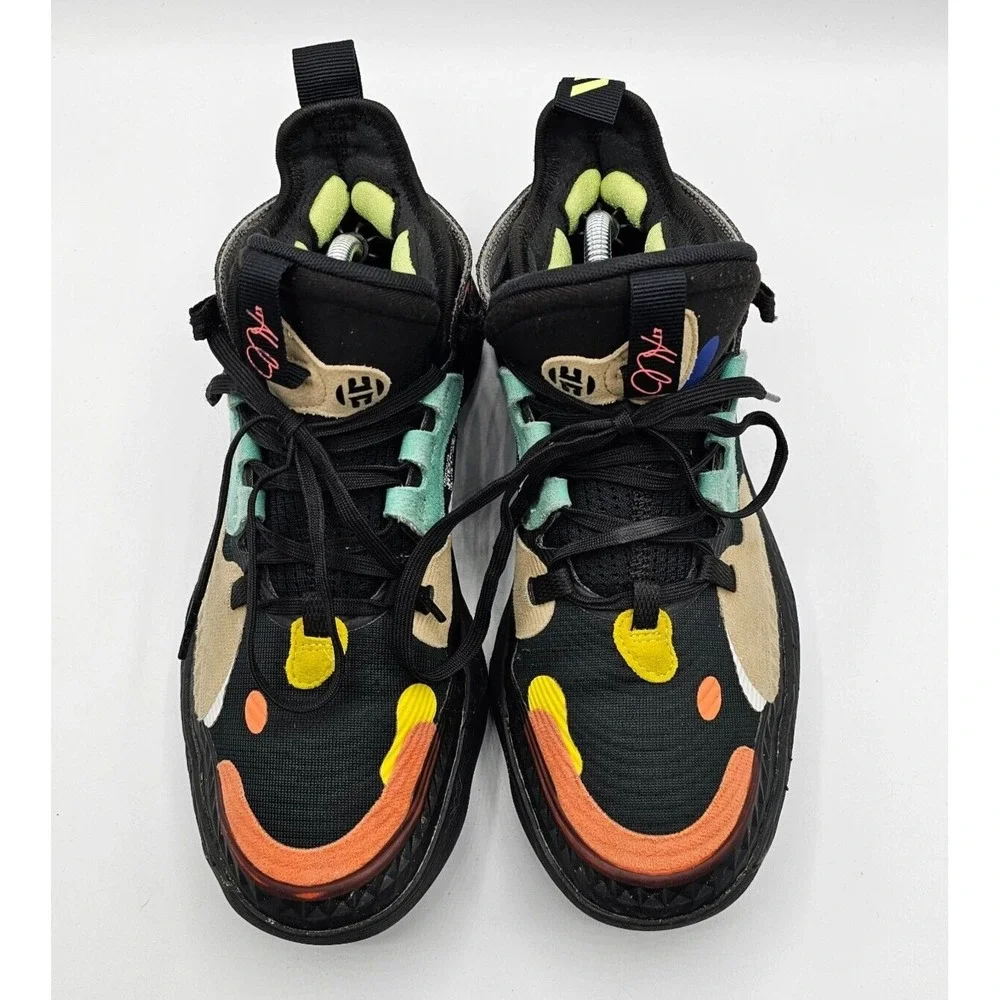 Adidas Sneakers Mens 6 James Harden‎ Vol. 5 Futurenatural Black Multi Basketball
